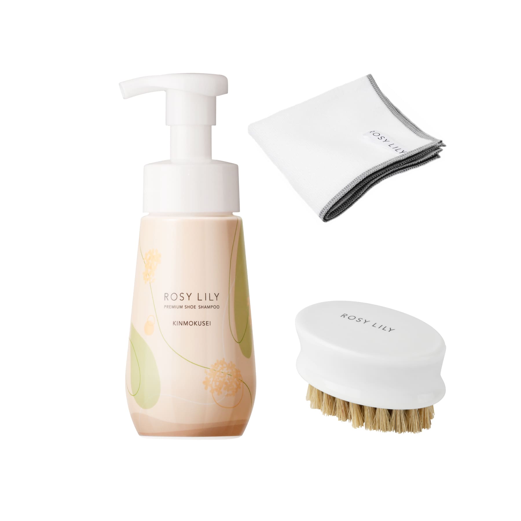 ROSY LILY Shampoo Brush Set